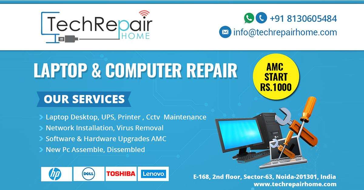 TechRepairHome – Laptop/Computer Repair Services in Noida