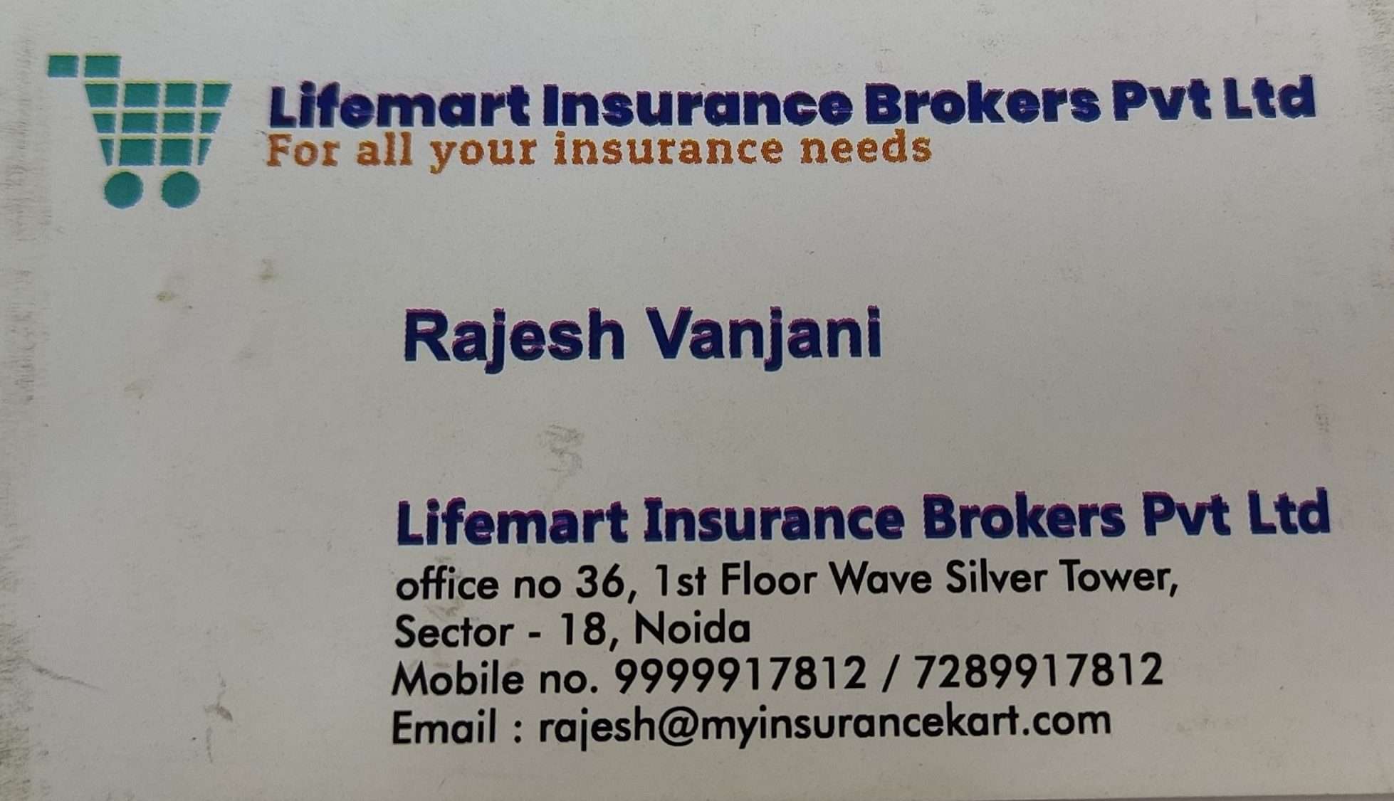 Health Insurance Consultant in Sector 18 Noida