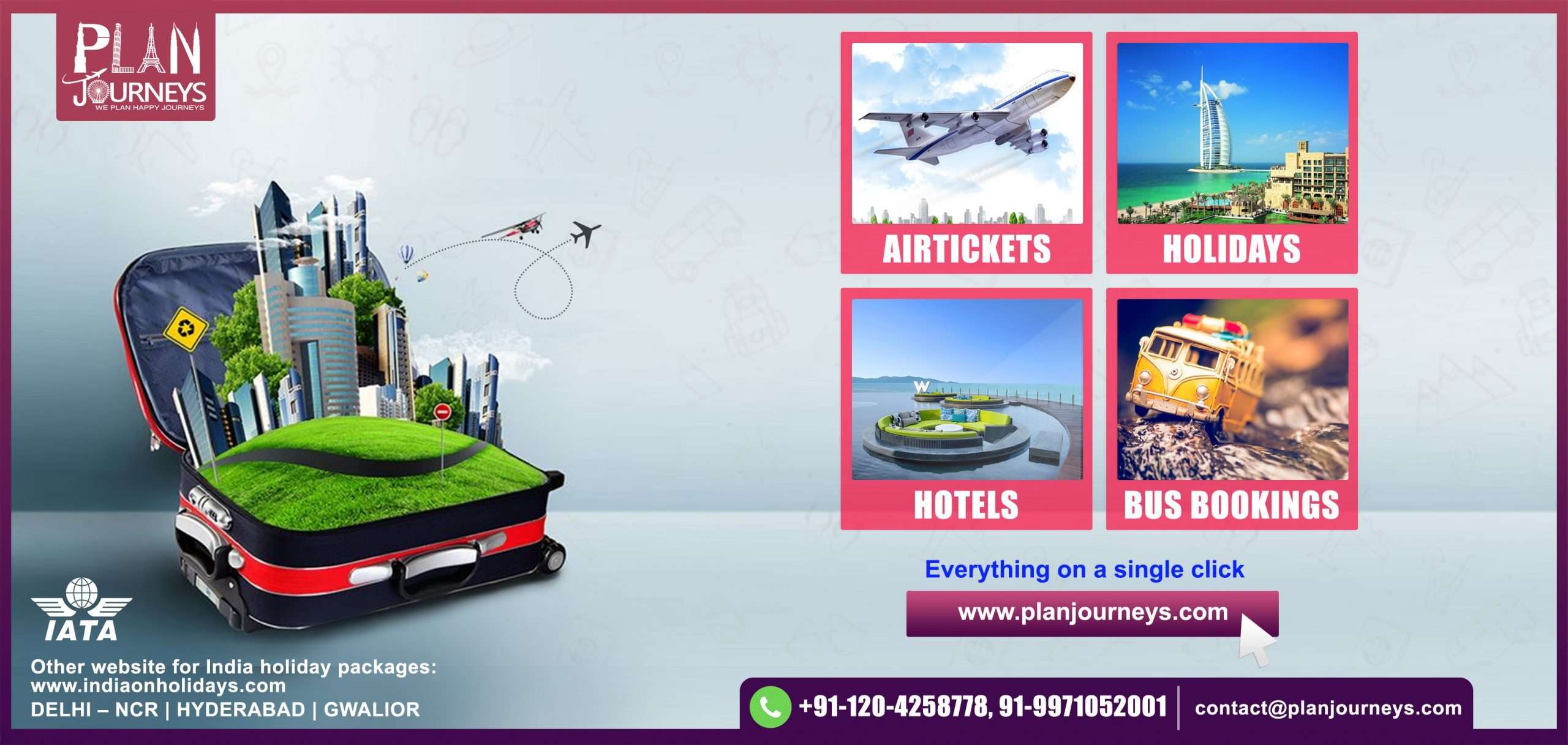 Plan Journeys Pvt Ltd | best travel agency Noida | Tour booking Noida